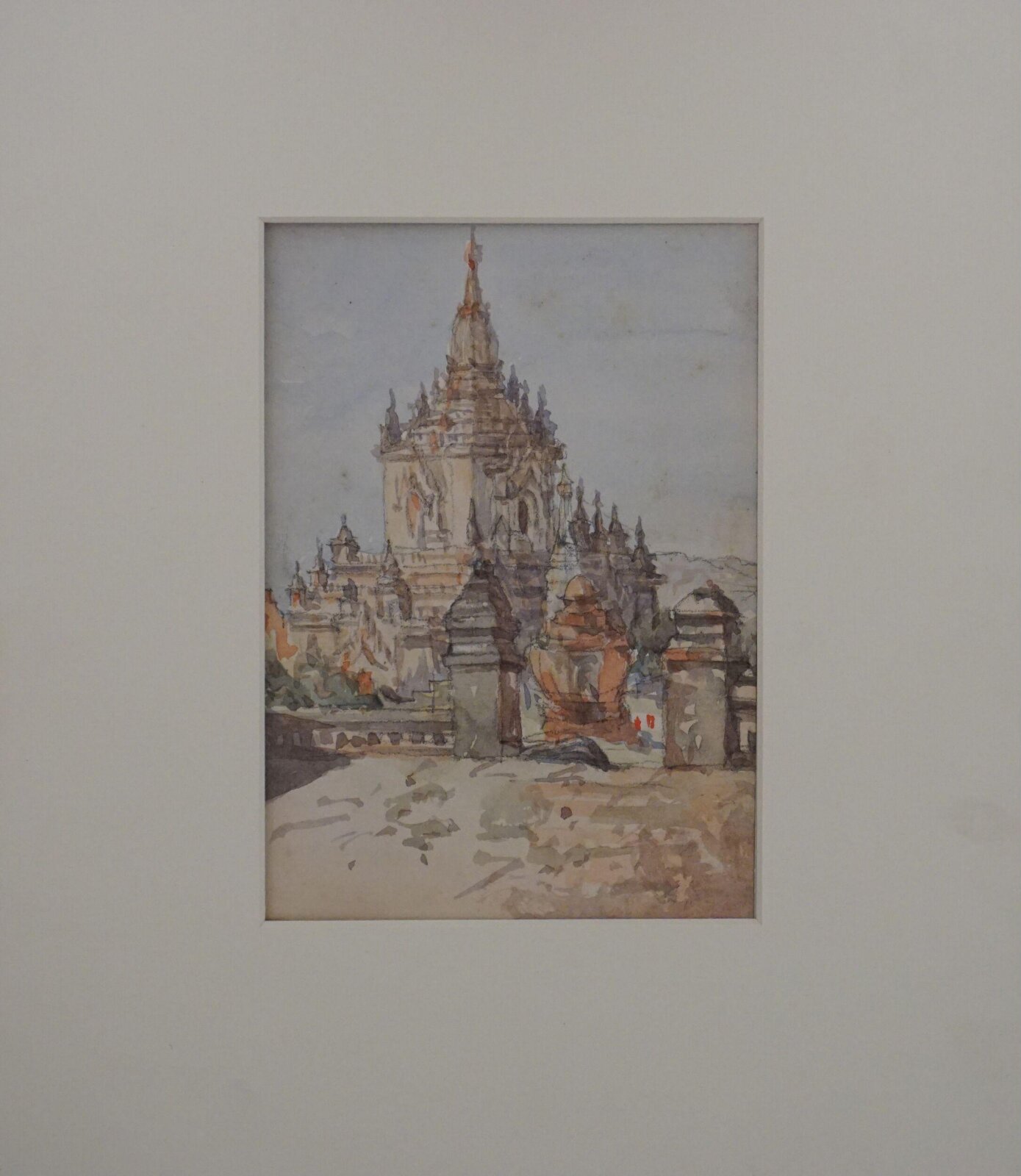 Watercolour, Captain Braxton Sinclair, ca. 1920