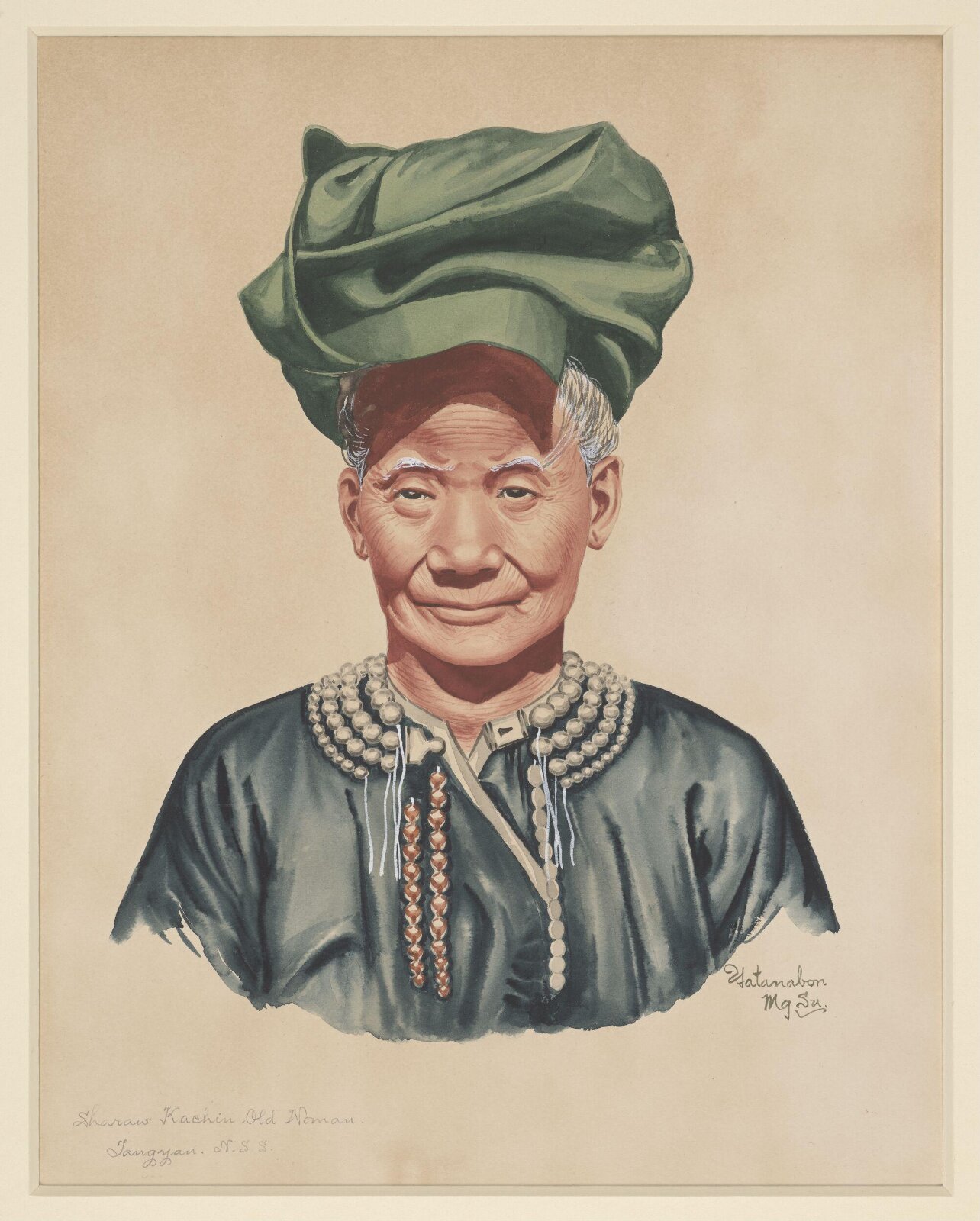 Painting, Yatanabon, 1940-1960
