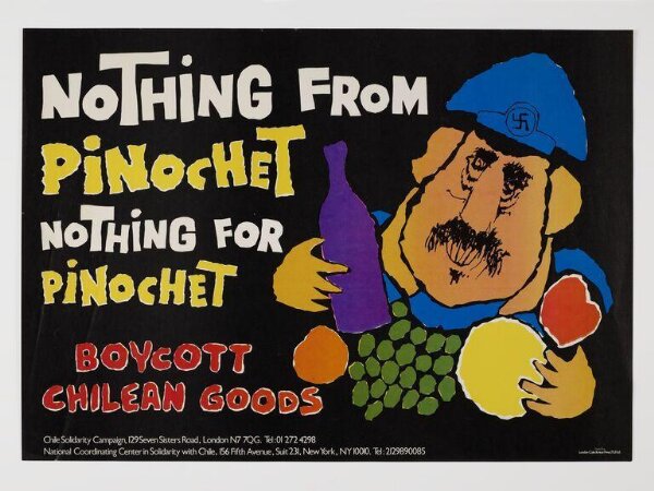 Nothing from Pinochet, Nothing for Pinochet | V&A Explore Nothing from Pinochet, Nothing for Pinochet | V&A Explore