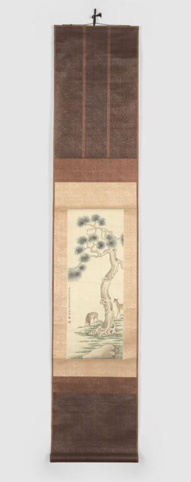 Deer Under the Cypress, Chiang Yee, 1935