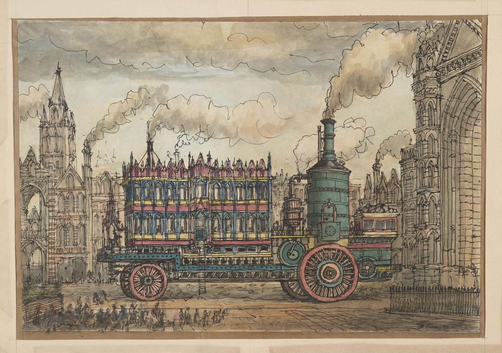 Steam Carriage, Thomas A. Greeves, 1988