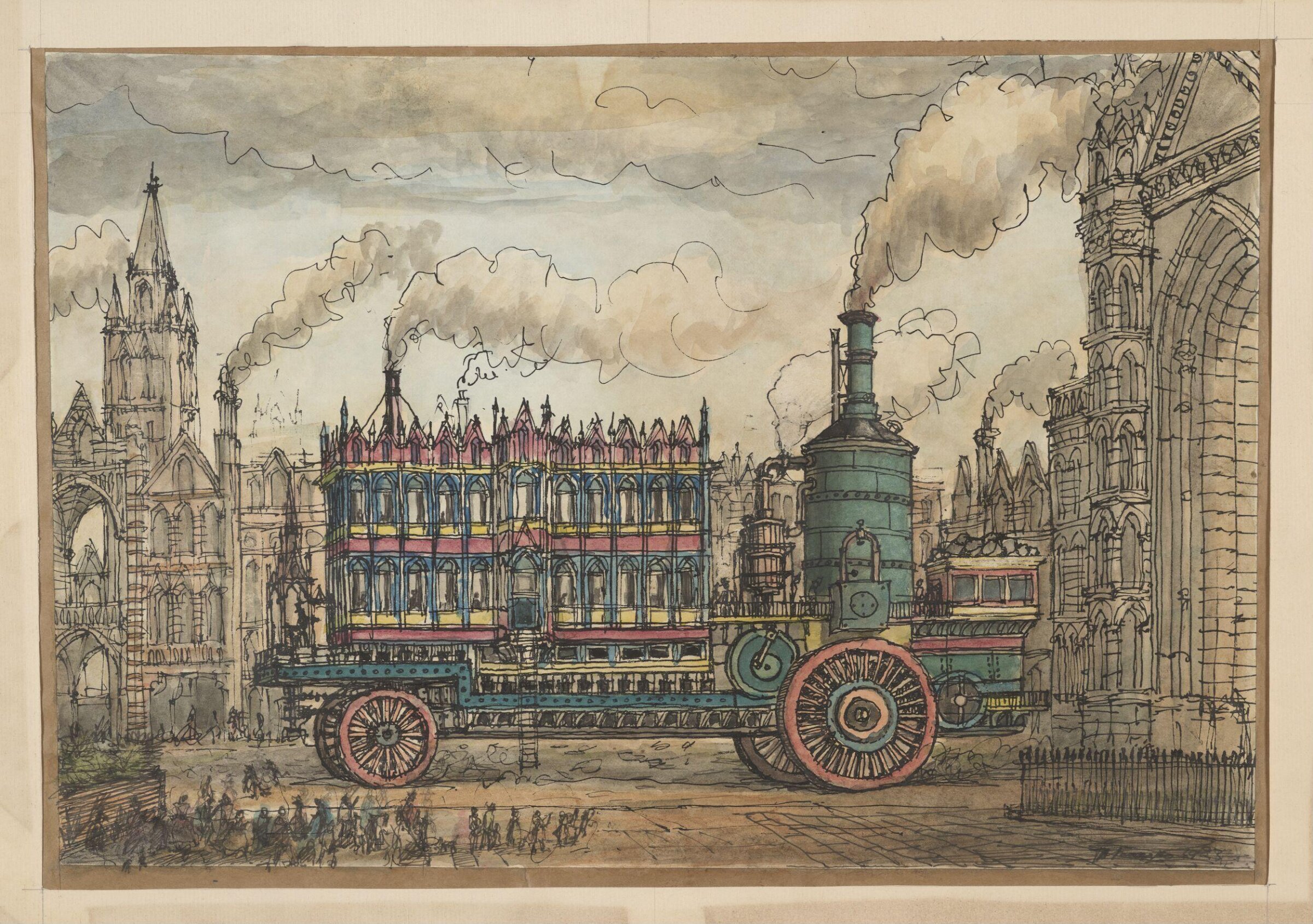 Steam Carriage, Thomas A. Greeves, 1988