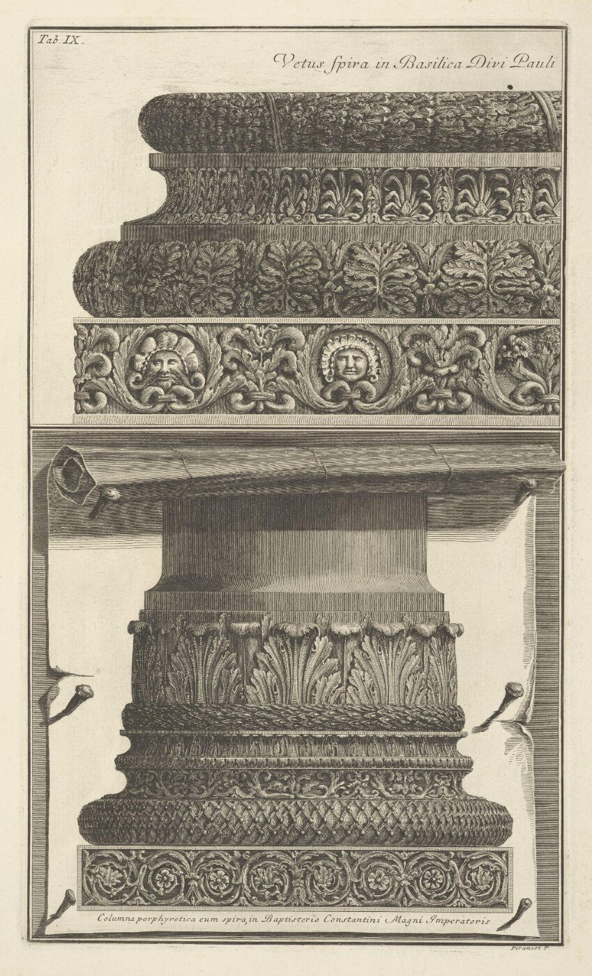 Giovanni Battista Piranesi, On the Grandeur and the Architecture of the Romans