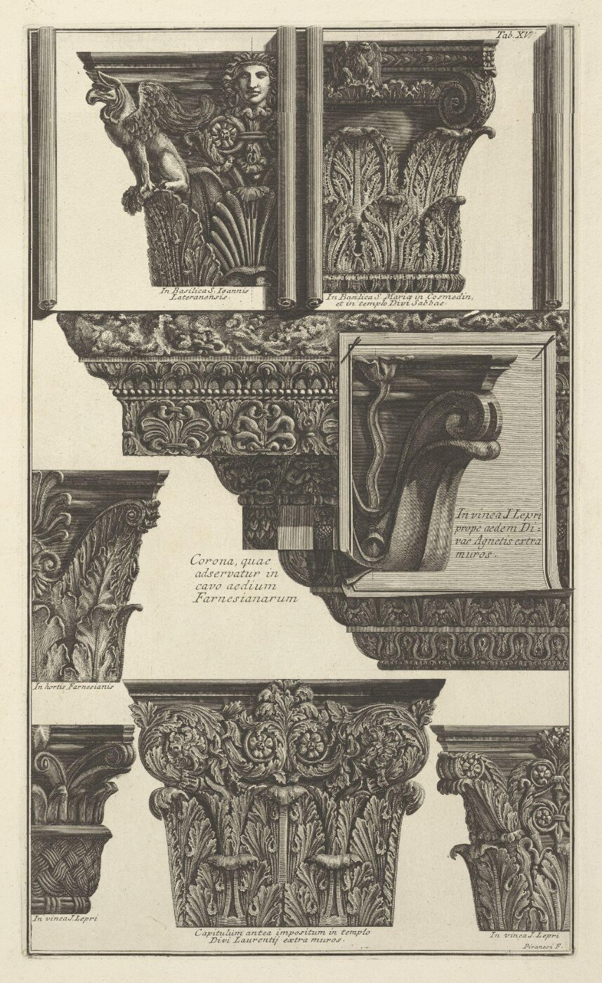 Giovanni Battista Piranesi, On the Grandeur and the Architecture of the Romans