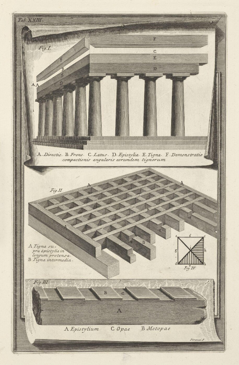 Giovanni Battista Piranesi, On the Grandeur and the Architecture of the Romans
