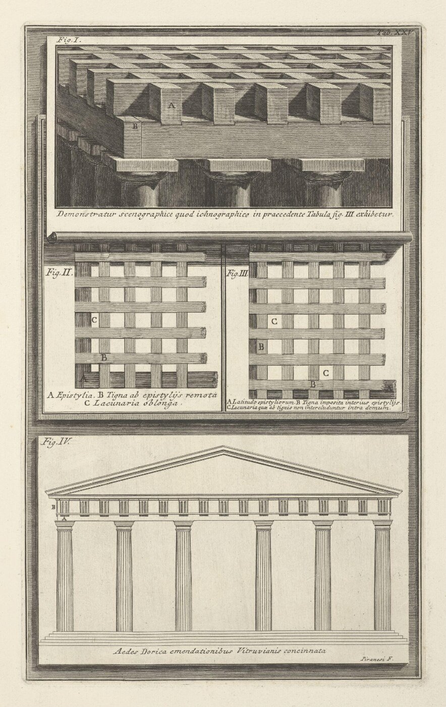 Giovanni Battista Piranesi, On the Grandeur and the Architecture of the Romans