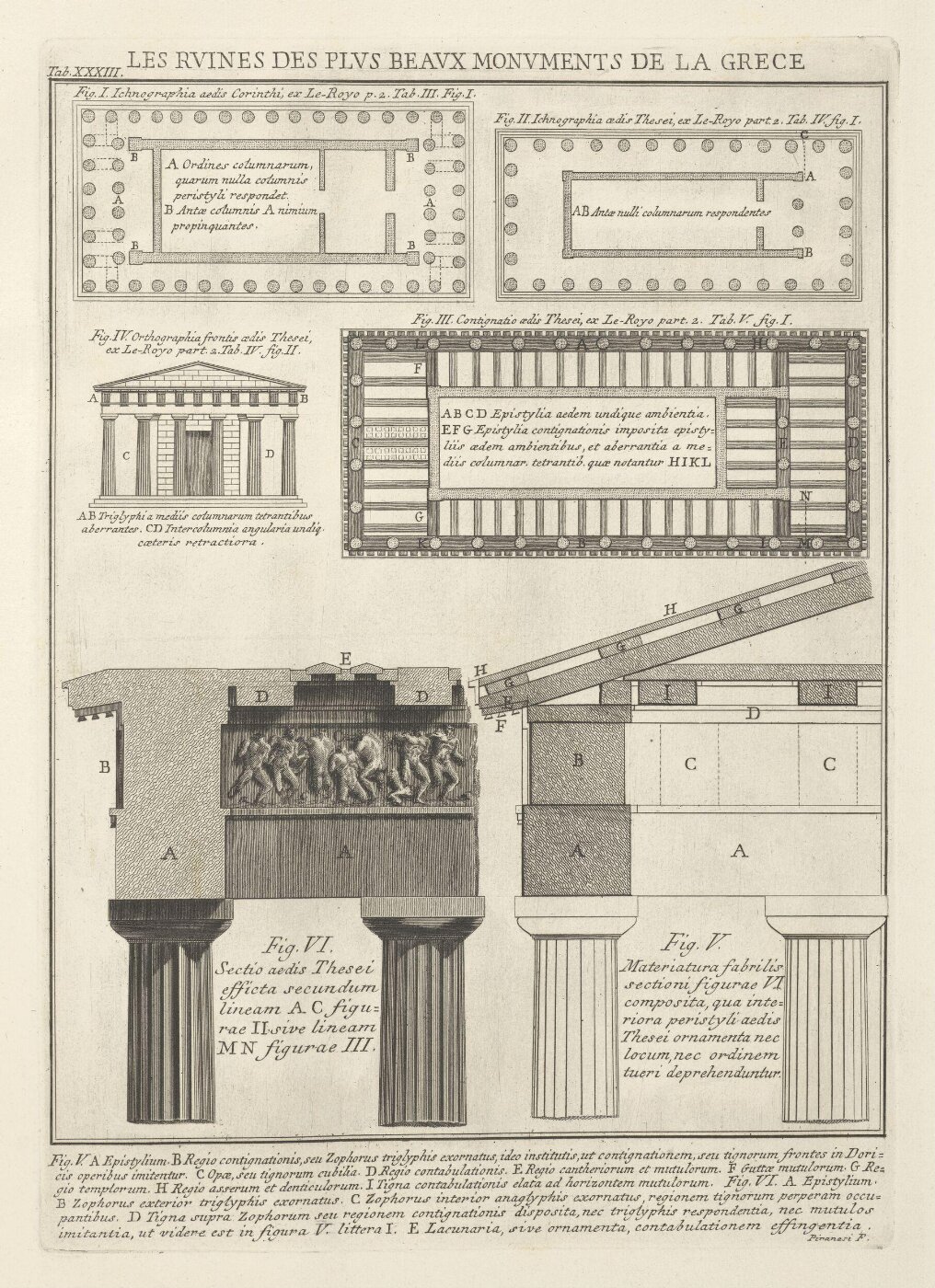 Giovanni Battista Piranesi, On the Grandeur and the Architecture of the Romans