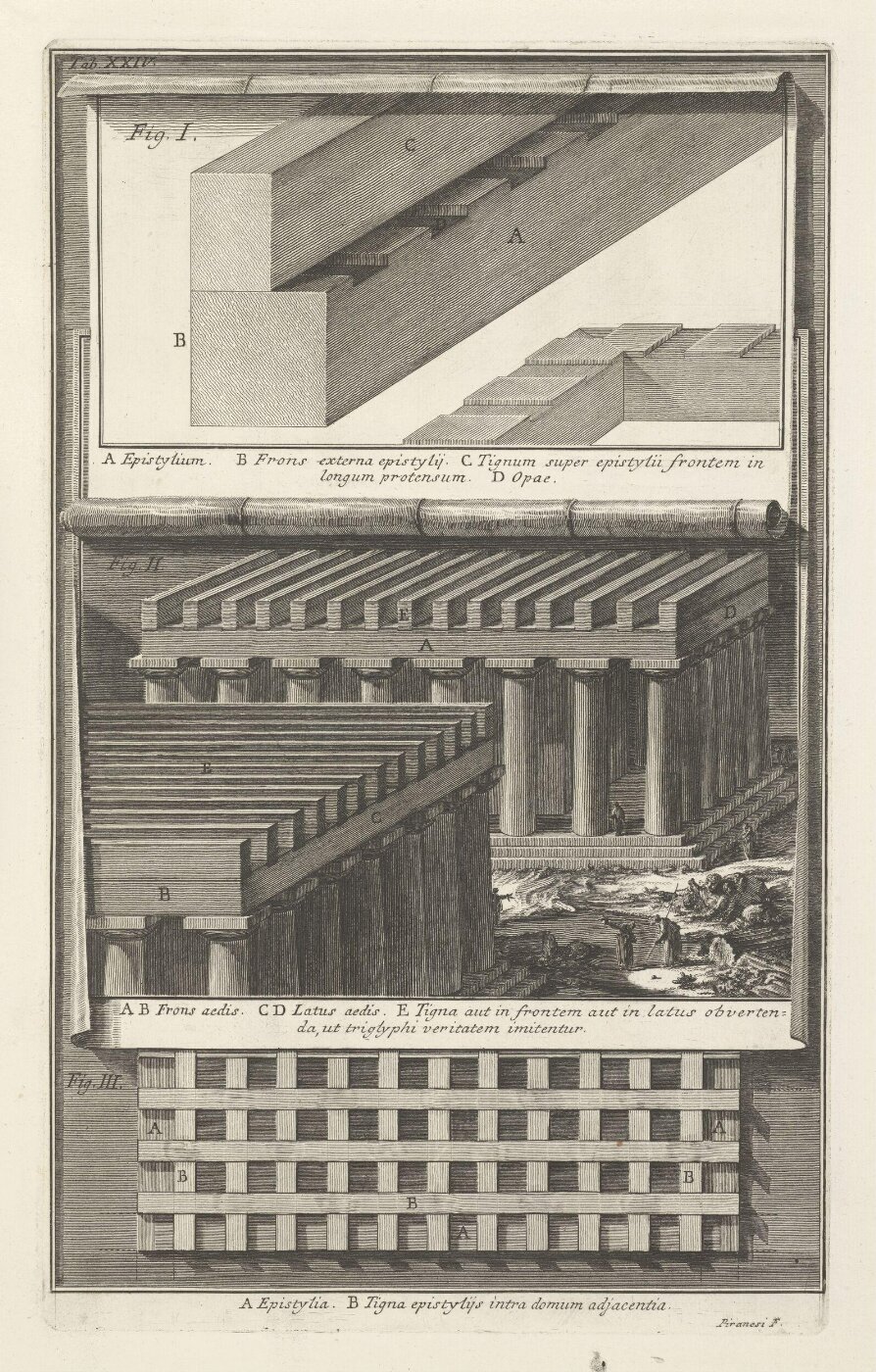 Giovanni Battista Piranesi, On the Grandeur and the Architecture of the Romans