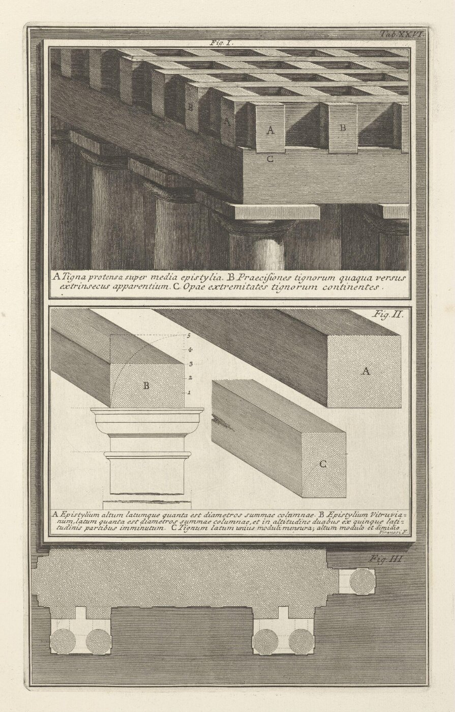 Giovanni Battista Piranesi, On the Grandeur and the Architecture of the Romans