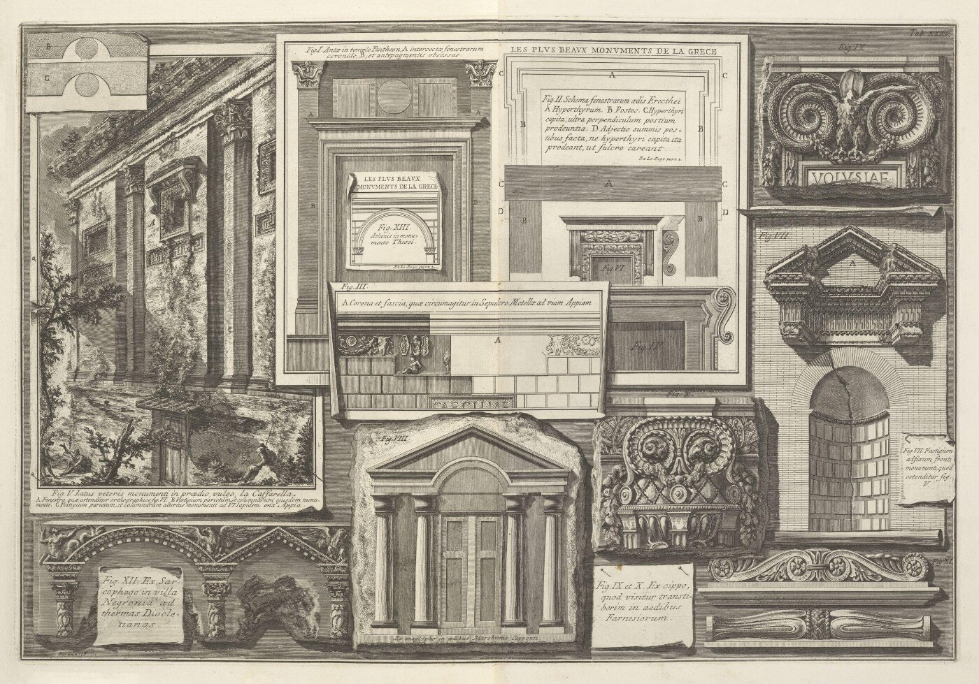 Giovanni Battista Piranesi, On the Grandeur and the Architecture of the Romans