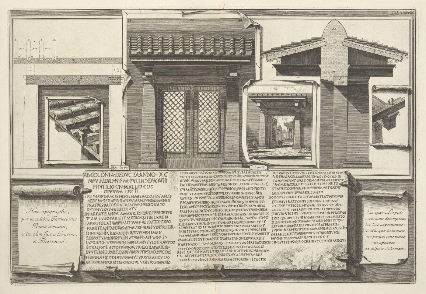 Giovanni Battista Piranesi, On the Grandeur and the Architecture of the Romans