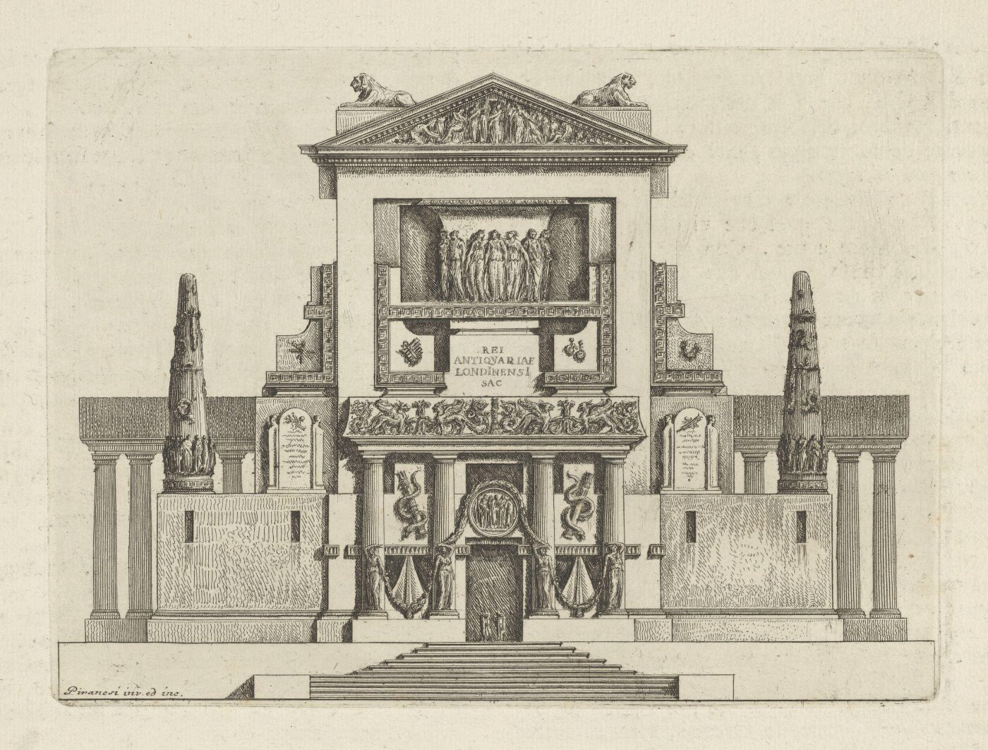Giovanni Battista Piranesi, On the Grandeur and the Architecture of the Romans