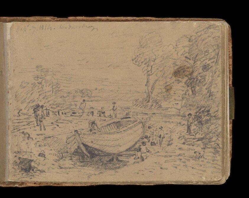 Constable's sketchbook