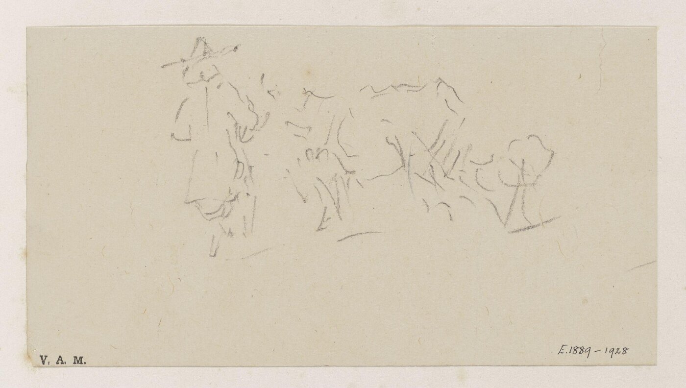 George Chinnery, A cowherd and cow