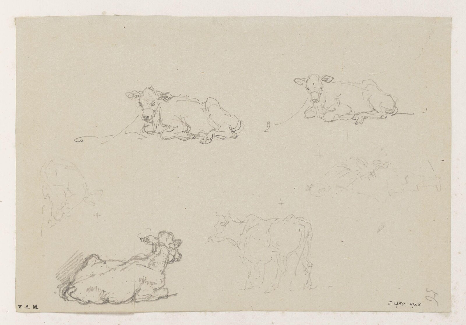 Figures and cattle, George Chinnery, 29/09/1825 - 30/05/1852