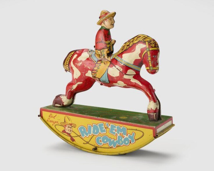 Courtland Rocking R Ranch Wind Up RED RANGER RIDE'EM COWBOY | V&A Explore The Collections
