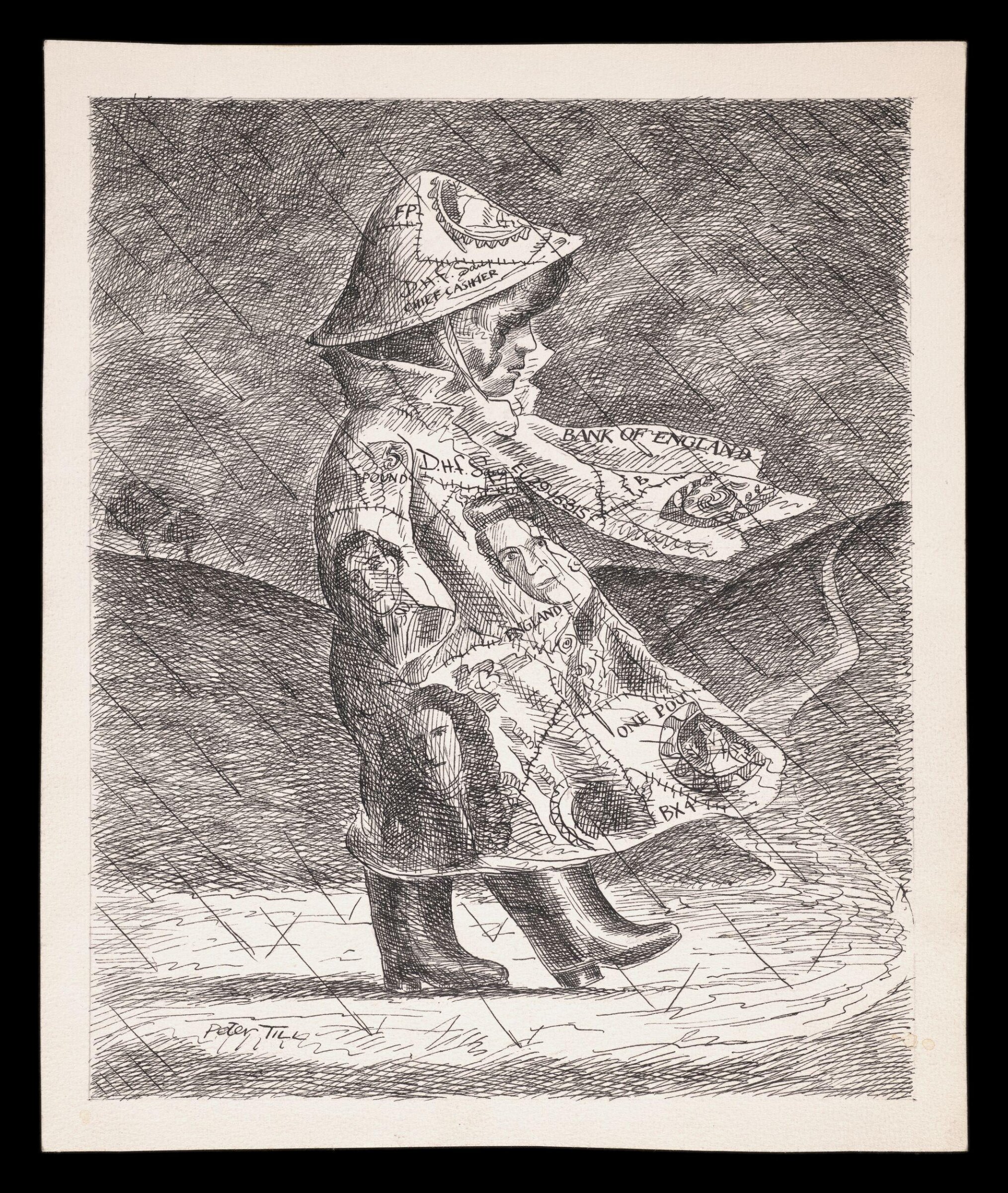 Drawing, Peter Till, 1982-1983