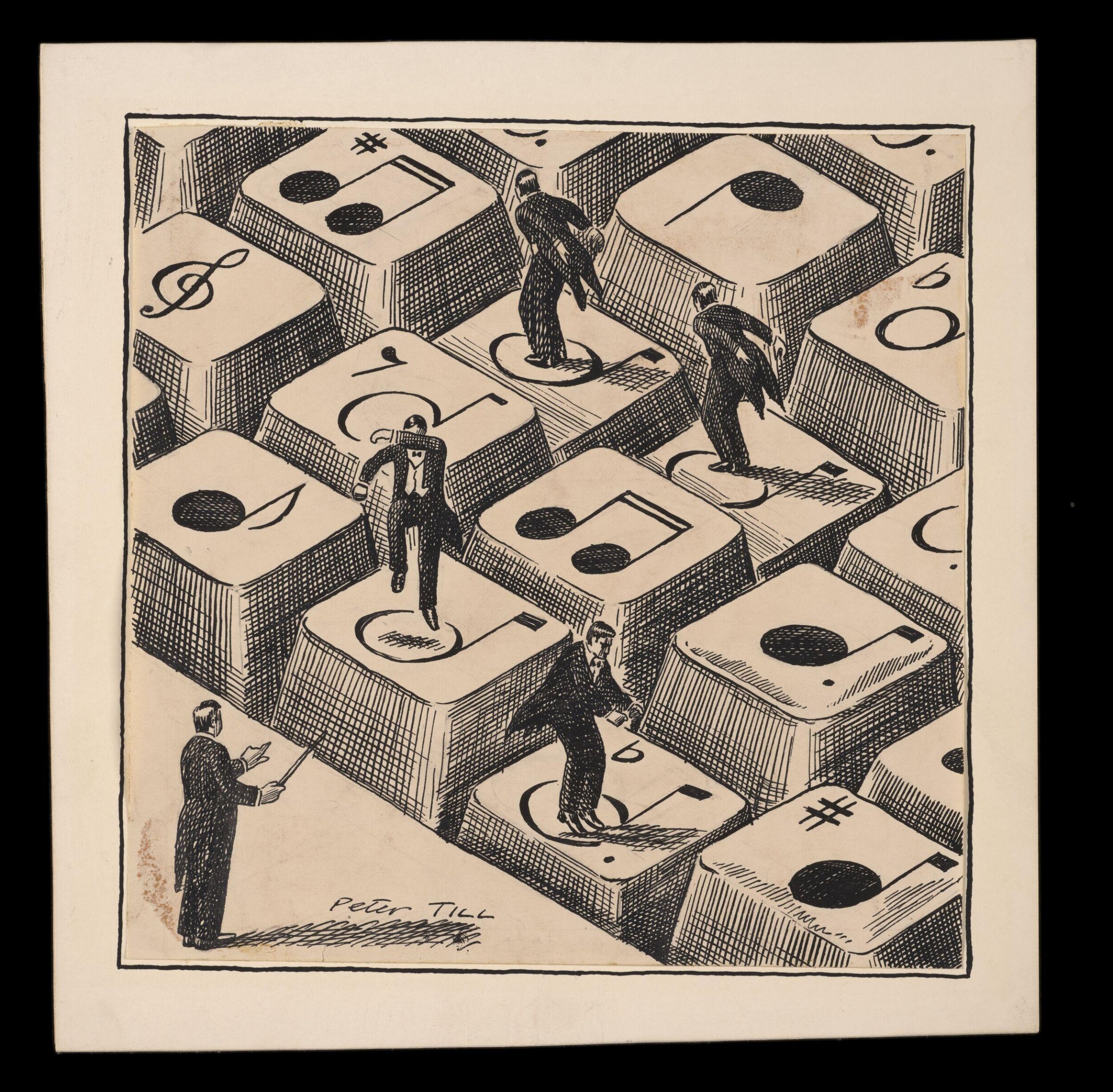 Drawing, Peter Till, ca. 2000