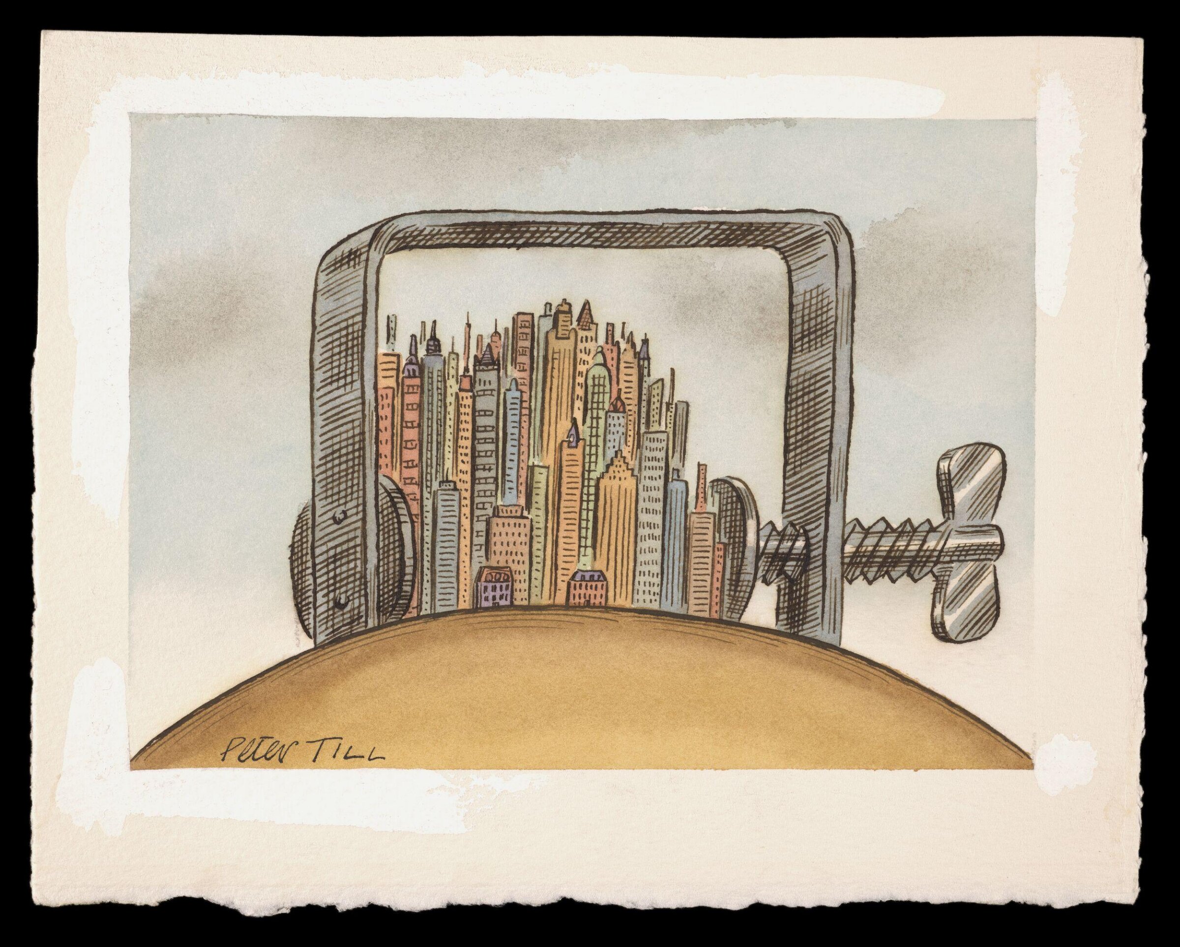 Watercolour, Peter Till, ca. 1990s
