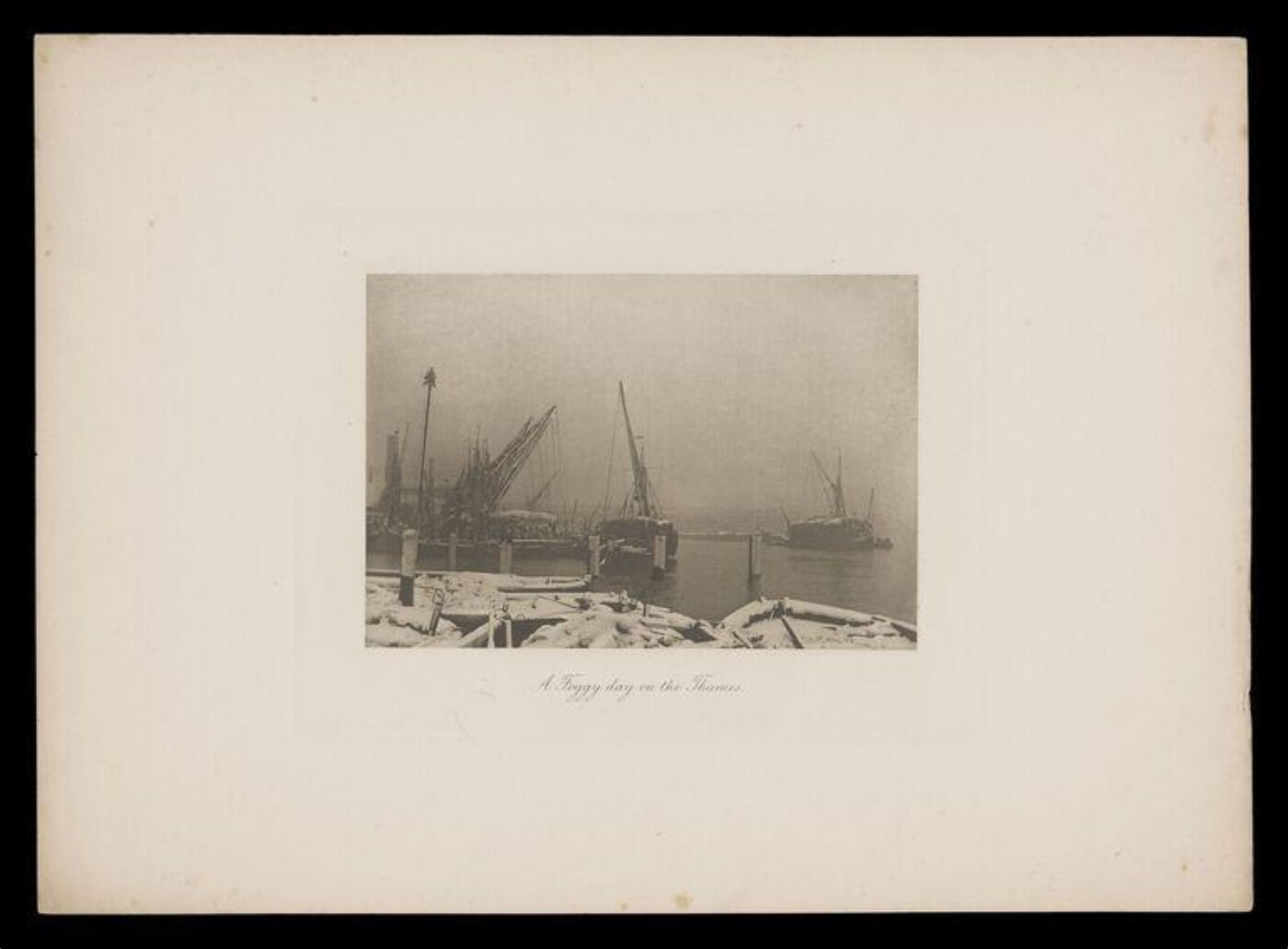 Gale, Lt. Col. Joseph, A Foggy Day on the Thames
