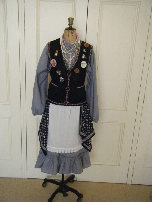 North West Morris costume by Cutting, Olive