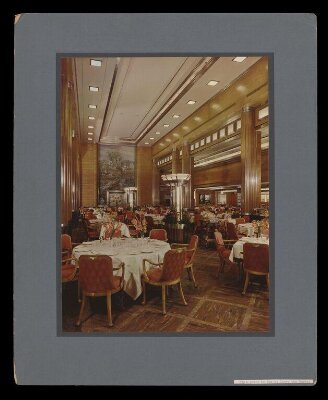 RMS. Queen Mary, cabinet restaurant