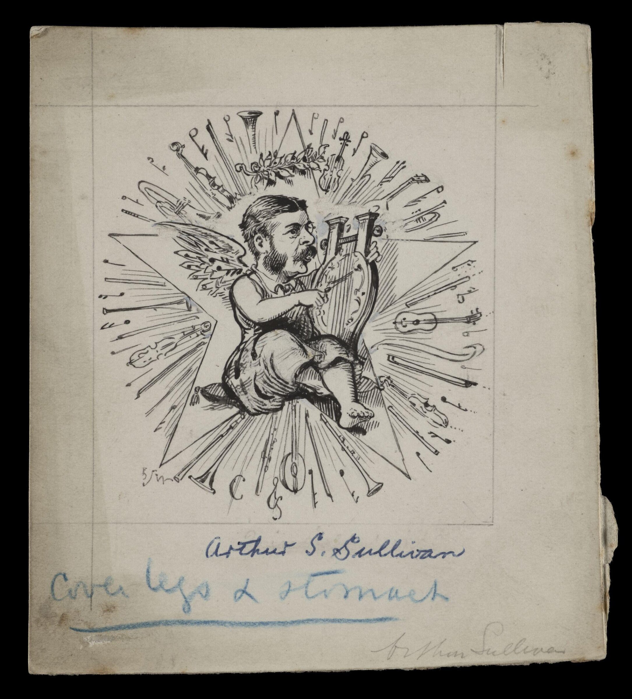 Drawing, E.J. Wheeler, ca. 1890s