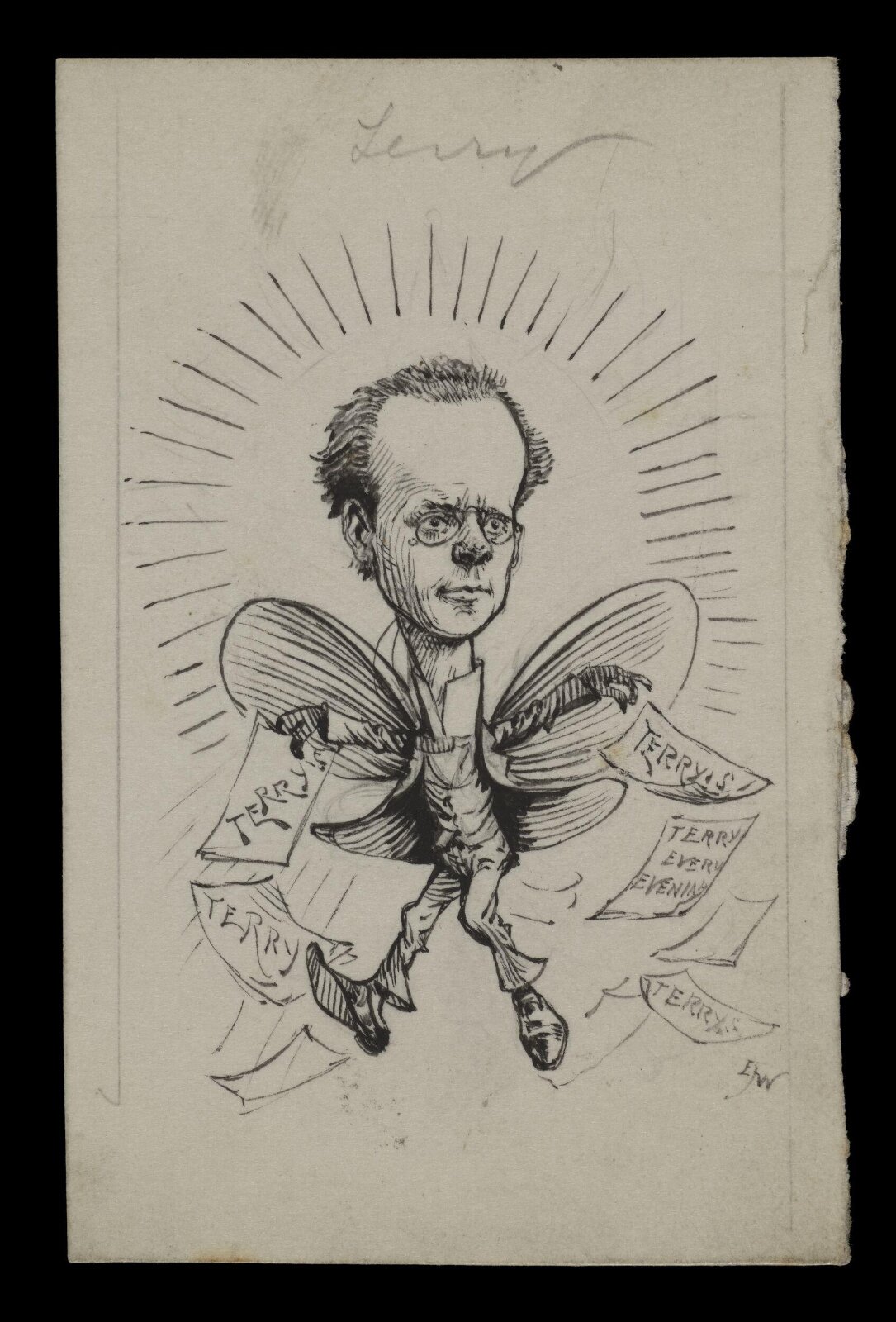 Drawing, E.J. Wheeler, ca. 1890s