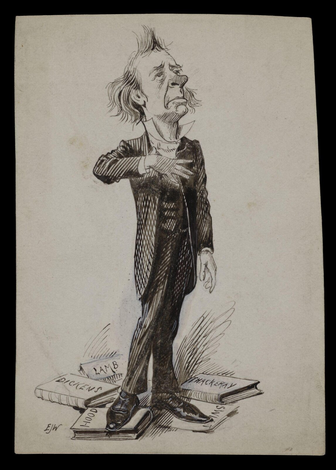 Drawing, E.J. Wheeler, ca. 1890s