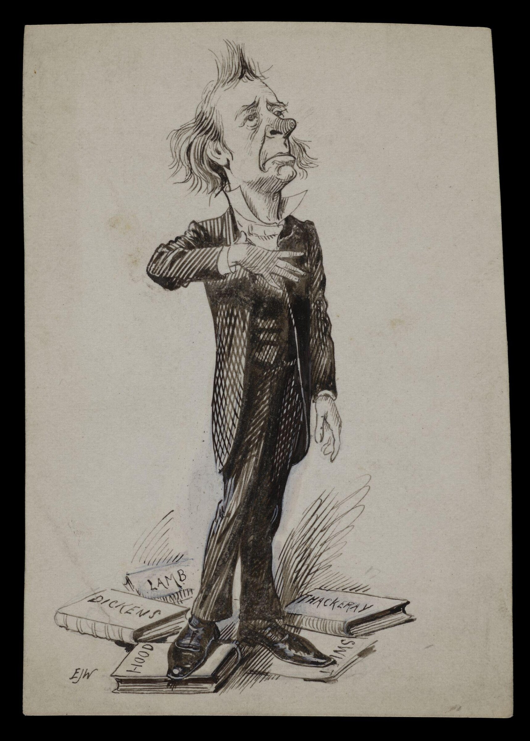 Drawing, E.J. Wheeler, ca. 1890s