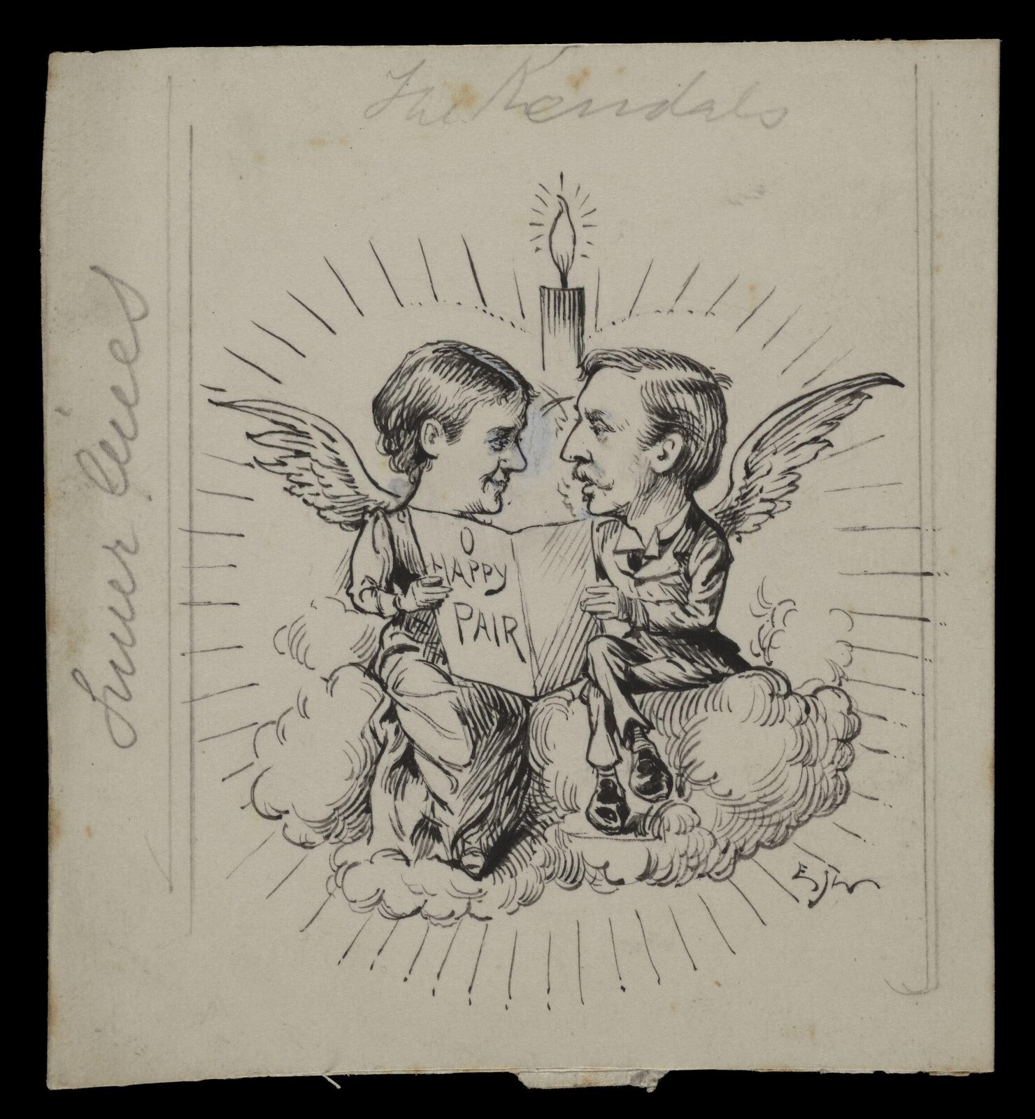 Drawing, E.J. Wheeler, ca. 1890s