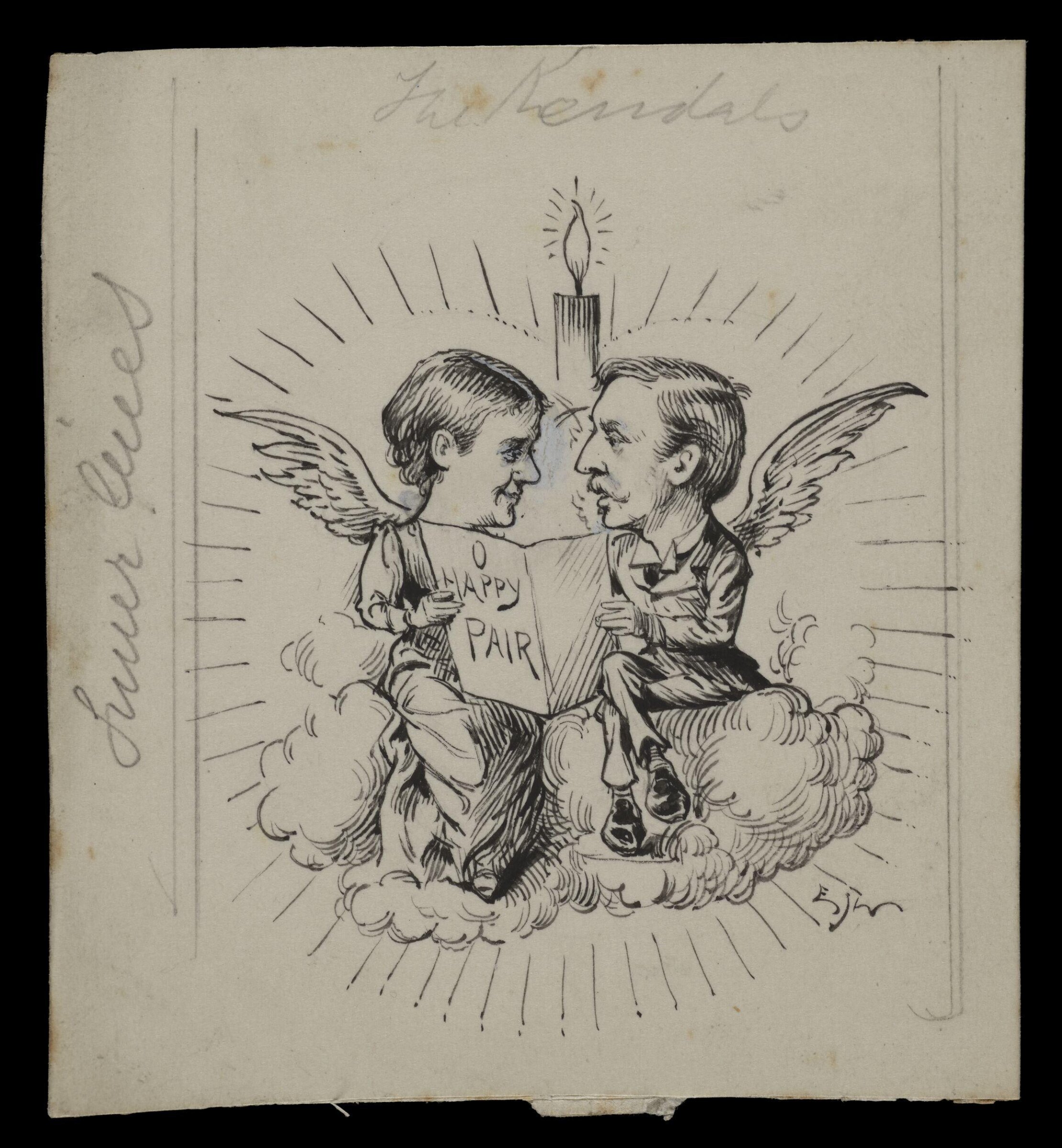 Drawing, E.J. Wheeler, ca. 1890s