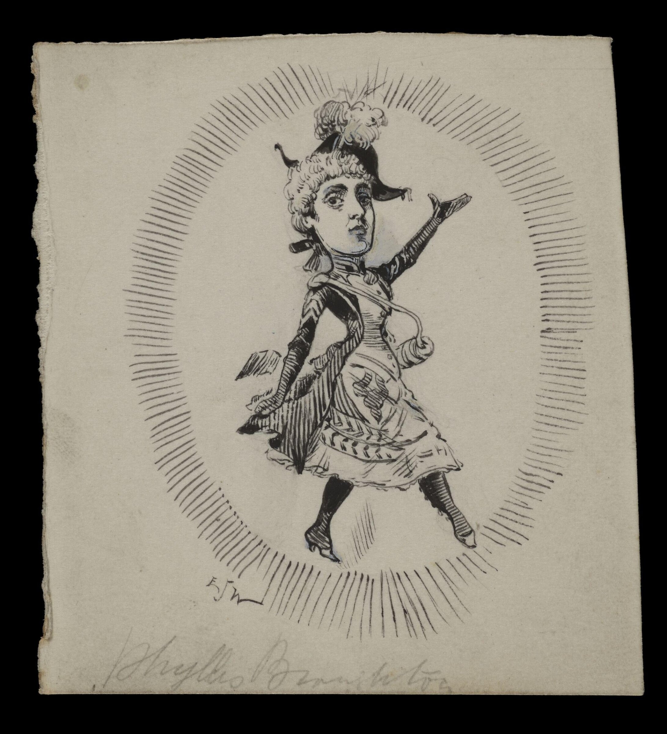 Drawing, E.J. Wheeler, ca. 1890s