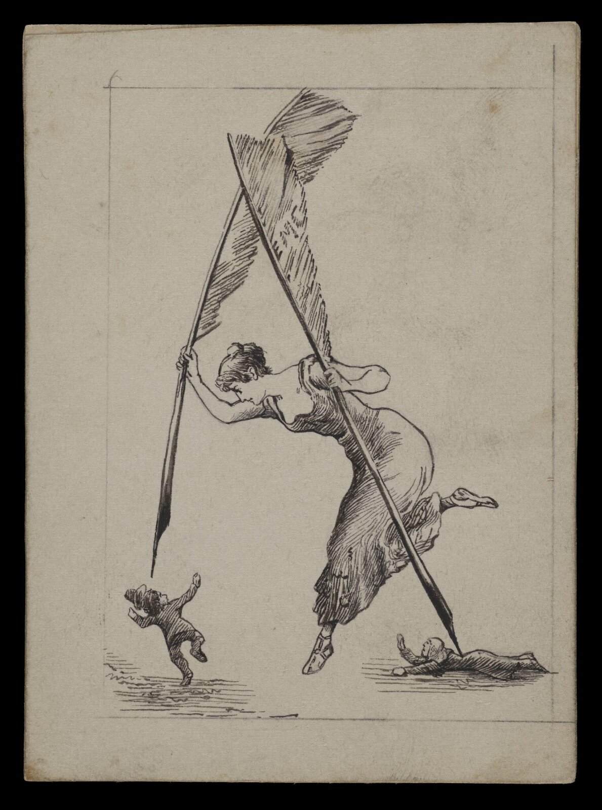Drawing, Percy Roberts, ca. 1890s