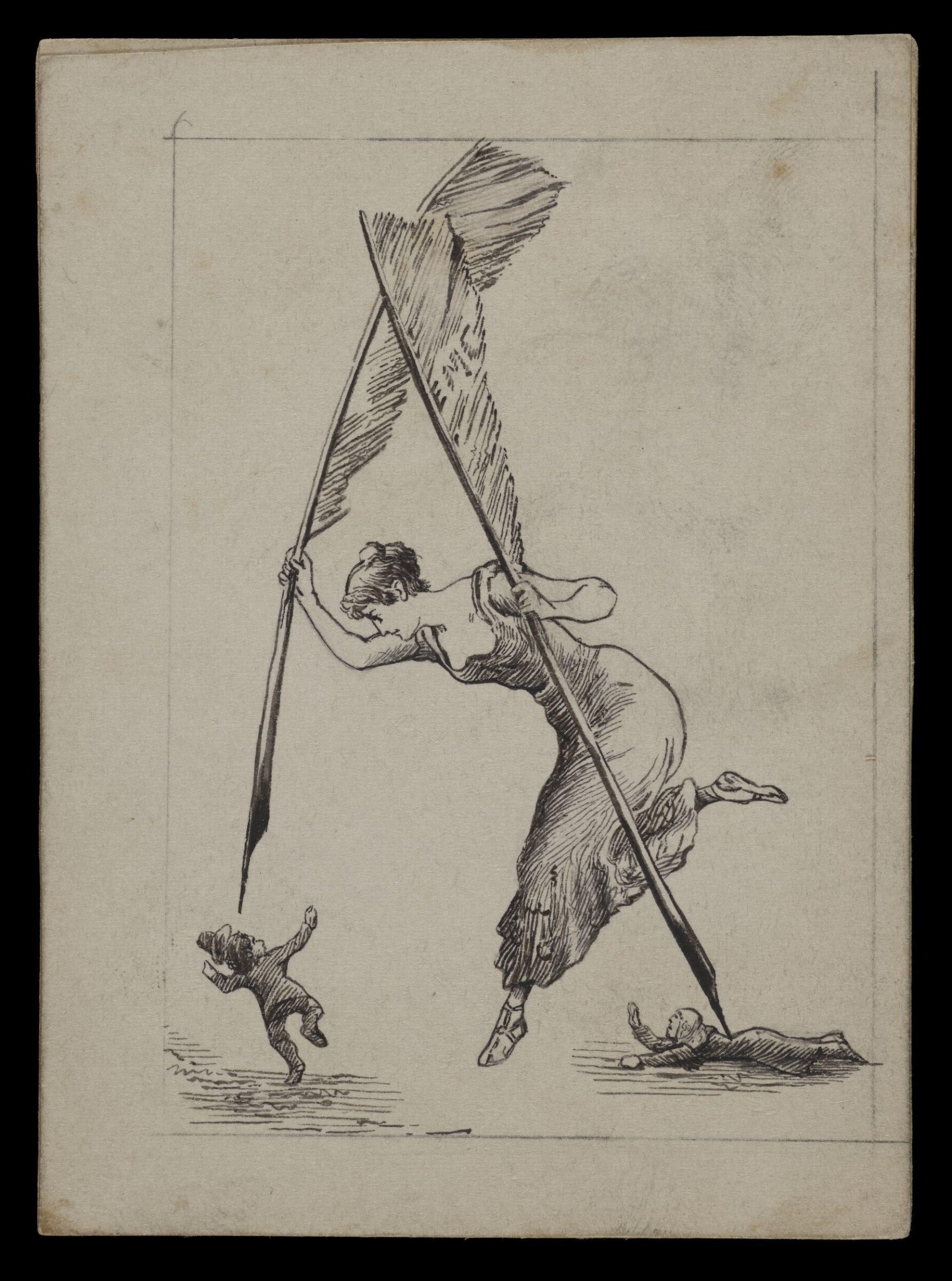 Drawing, Percy Roberts, ca. 1890s