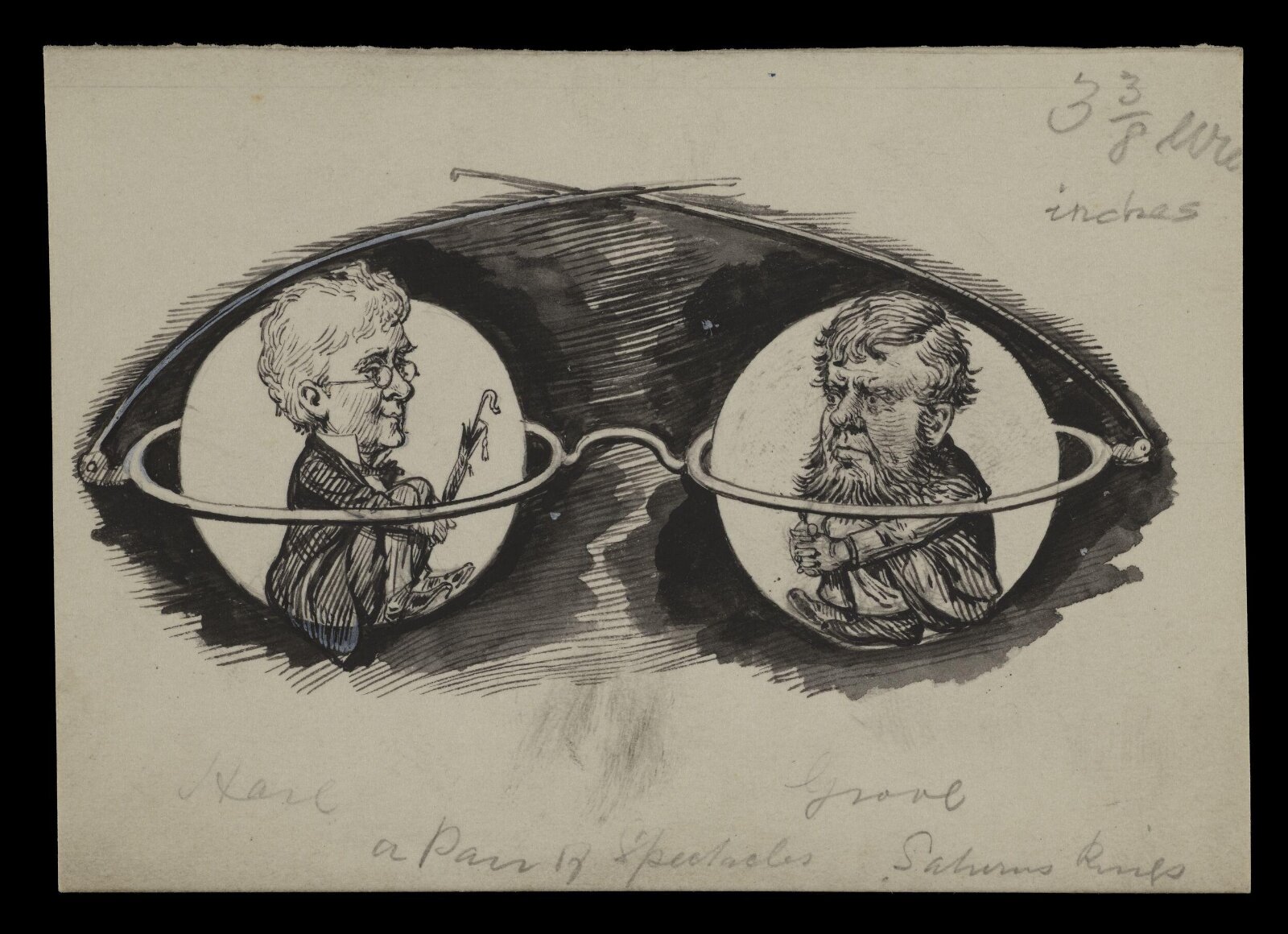 Drawing, Percy Roberts, ca. 1890s