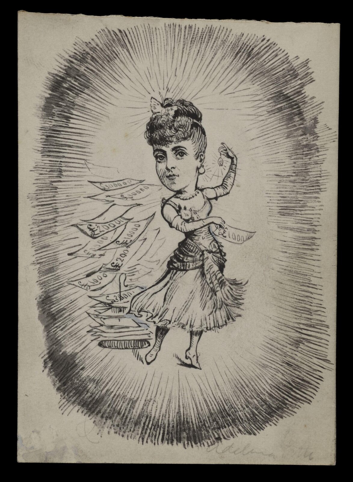 Drawing, Percy Roberts, ca. 1890s