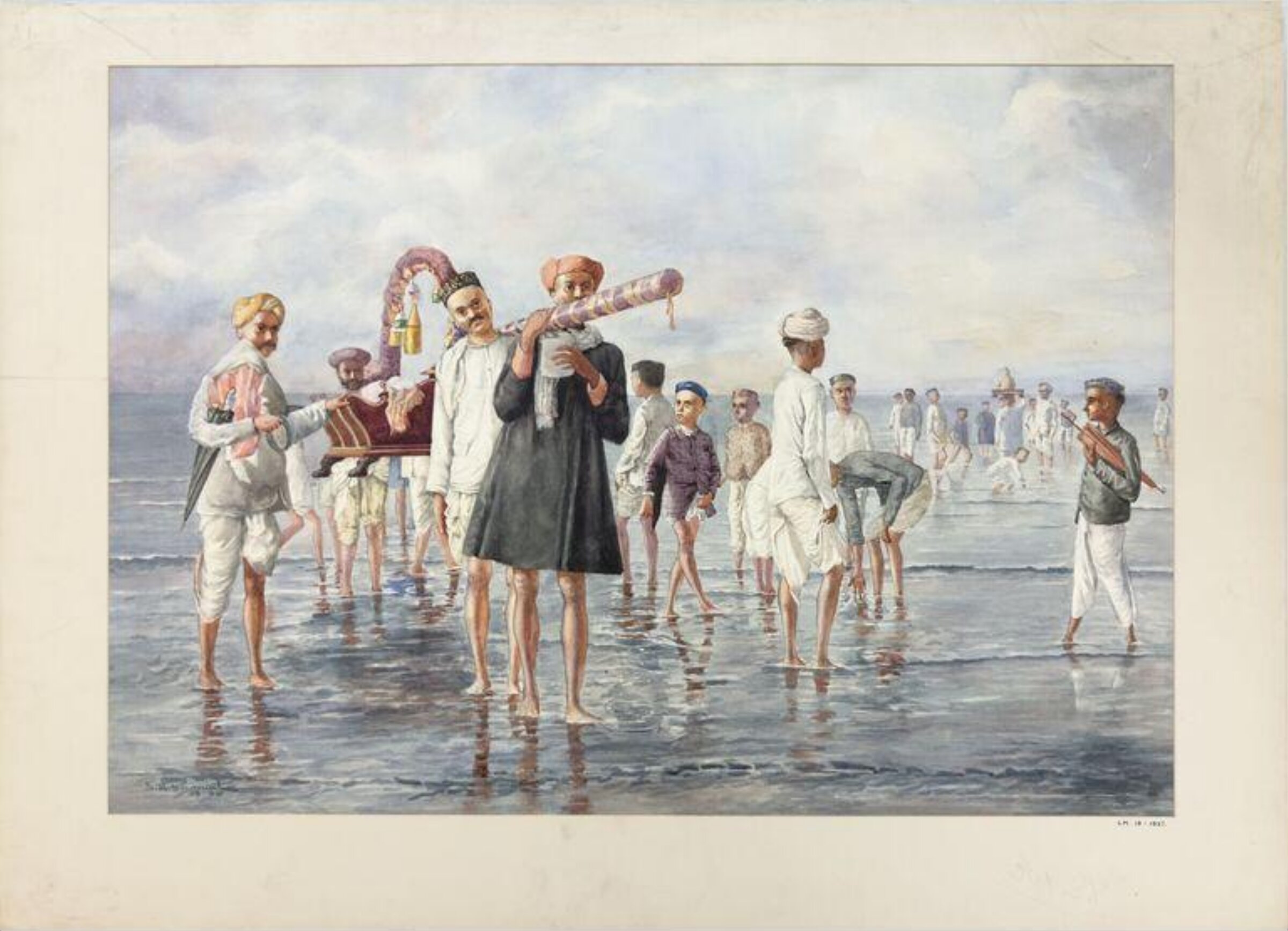 Painting, S. R. Samuel, December 1898