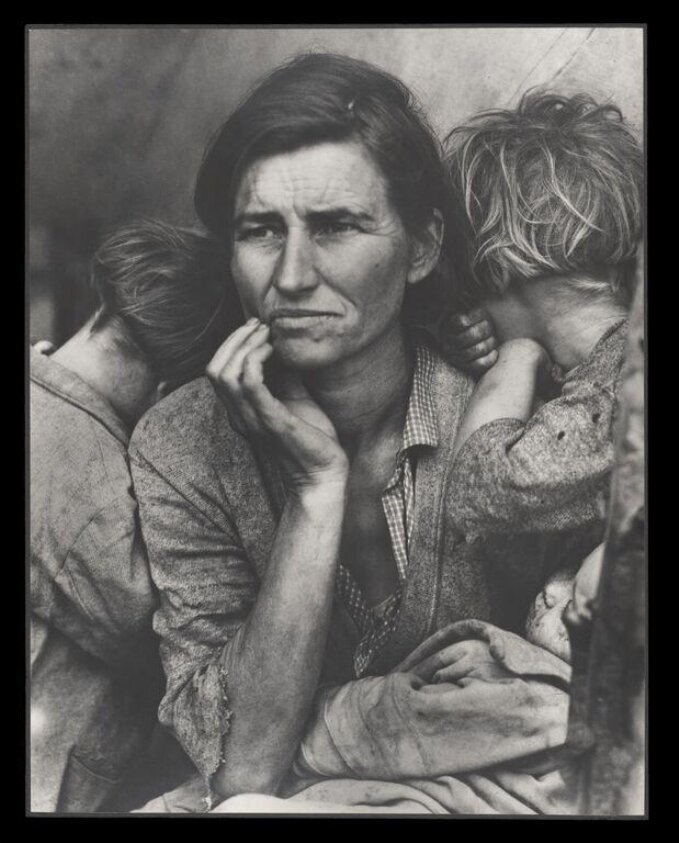 Migrant mother (ca. 1936) by Johannes Philippus Lange