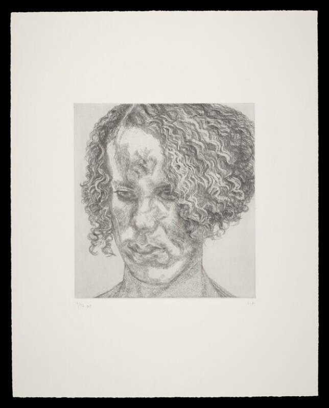 Girl with Fuzzy Hair