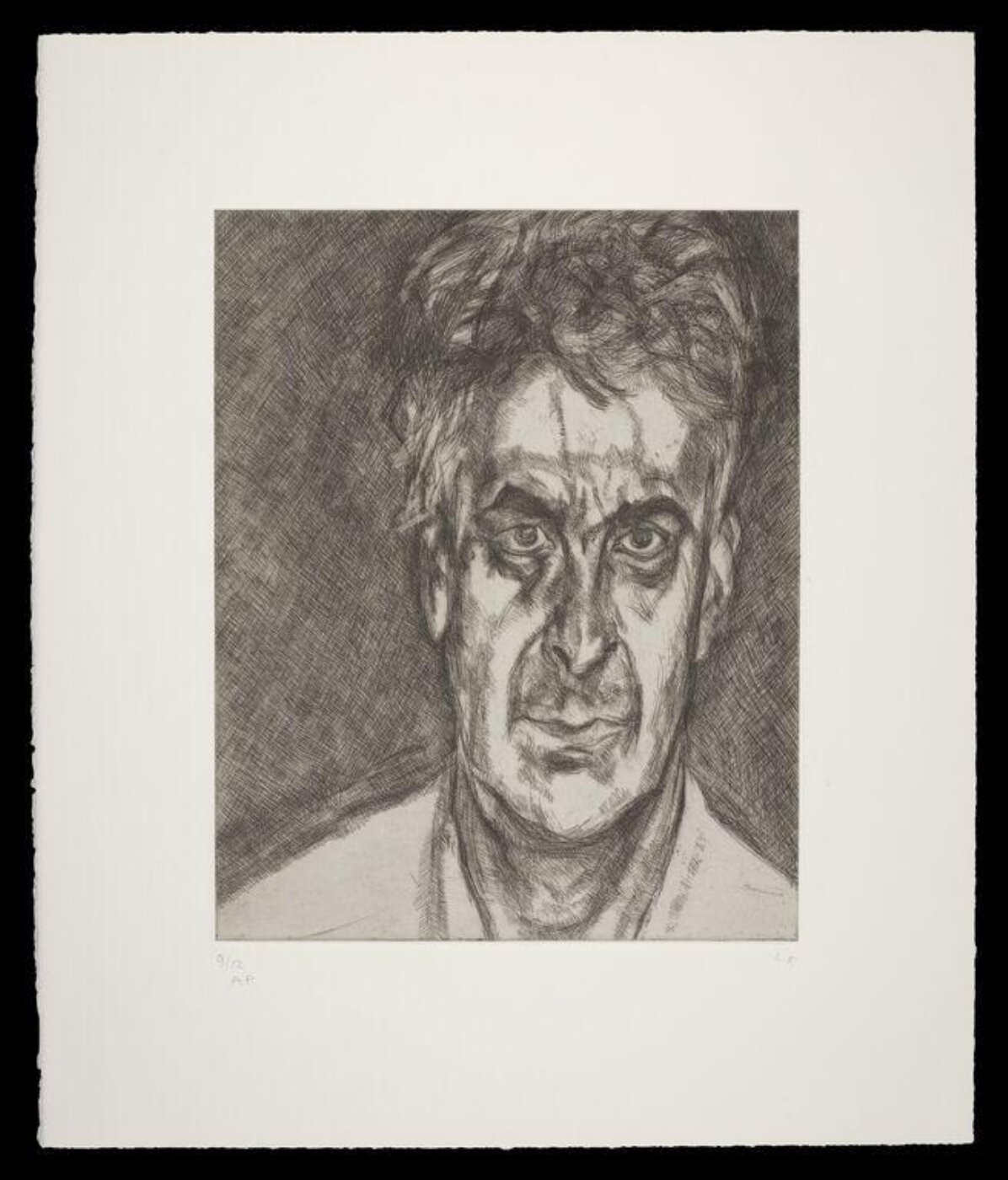 Lucian Freud, Portrait Head