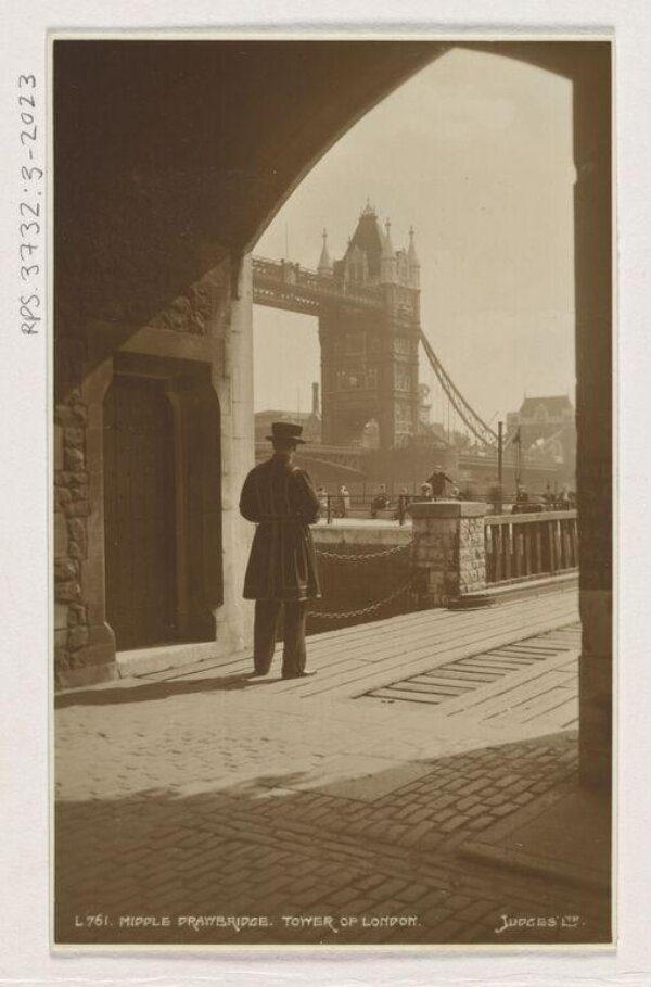 Drawbridge Buttons Middle Drawbridge, Tower of London | Button, Percy Norman | V&A Explore ...