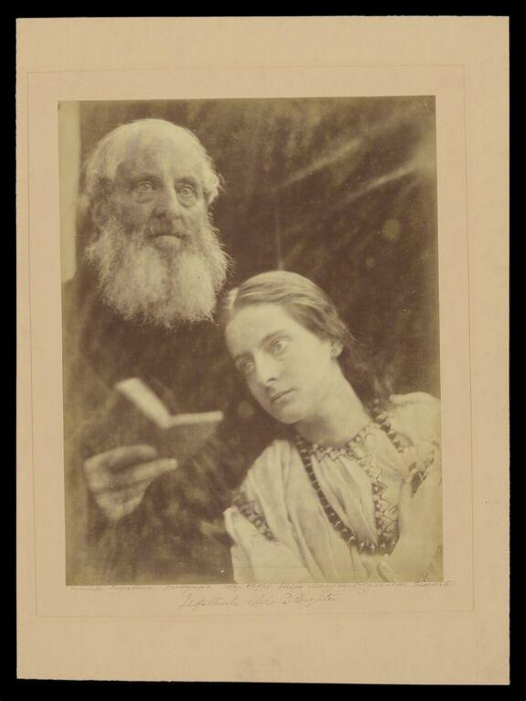 Cameron, Julia Margaret, Jephthah & his Daughter