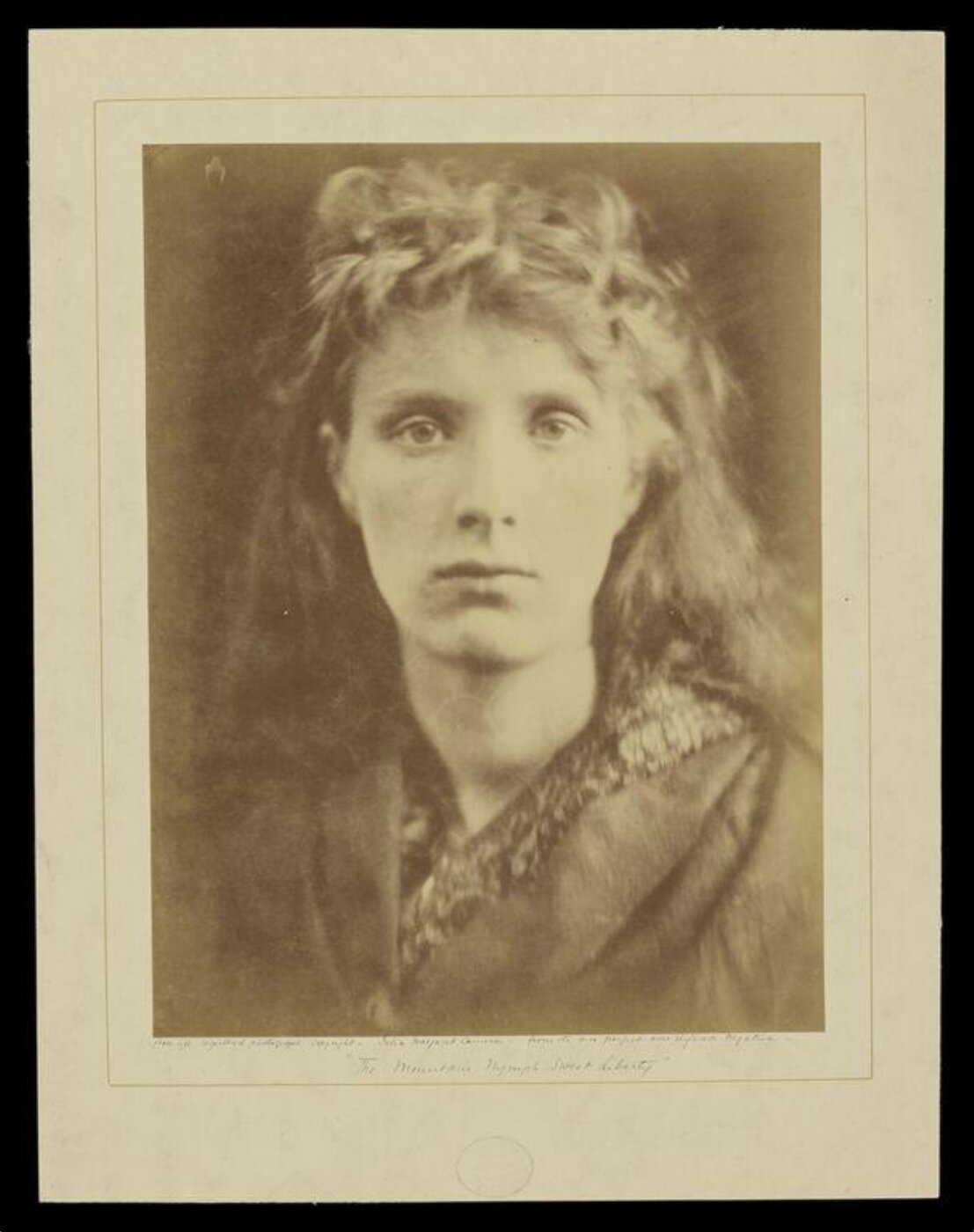 Cameron, Julia Margaret, The Mountain Nymph Sweet Liberty
