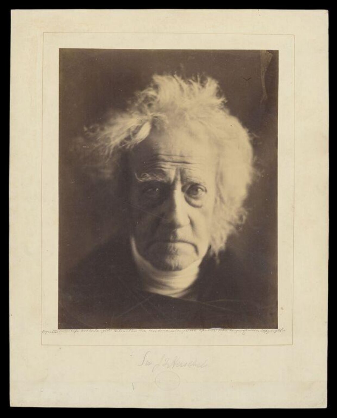 Cameron, Julia Margaret, John Frederick William Herschel