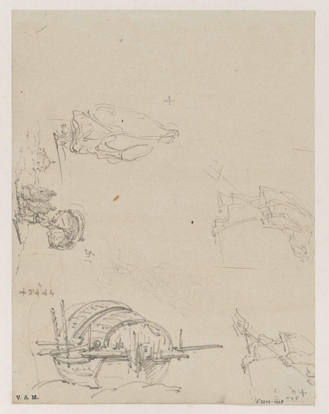 George Chinnery, Chinese figures and a Tanka boat
