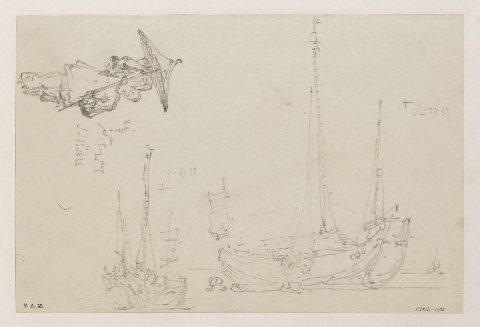 Drawing, George Chinnery, 19th century
