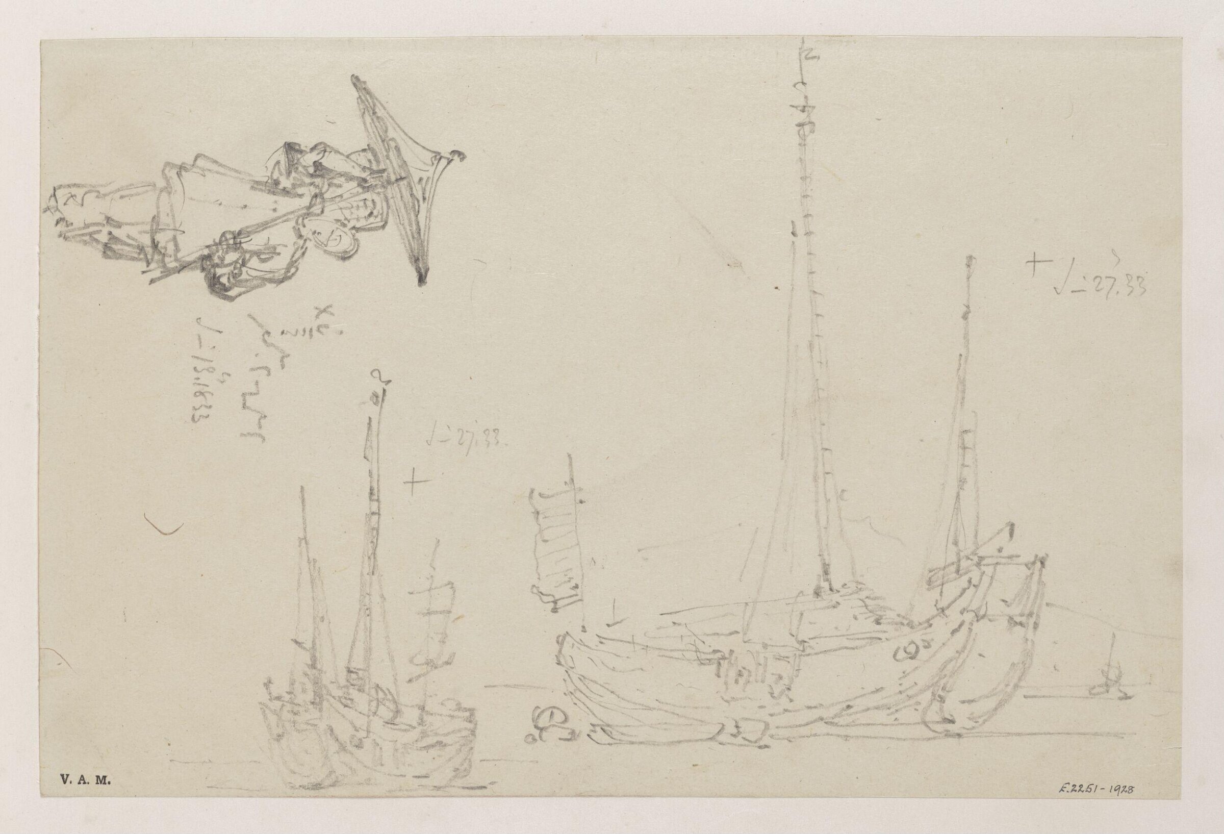 Drawing, George Chinnery, 19th century