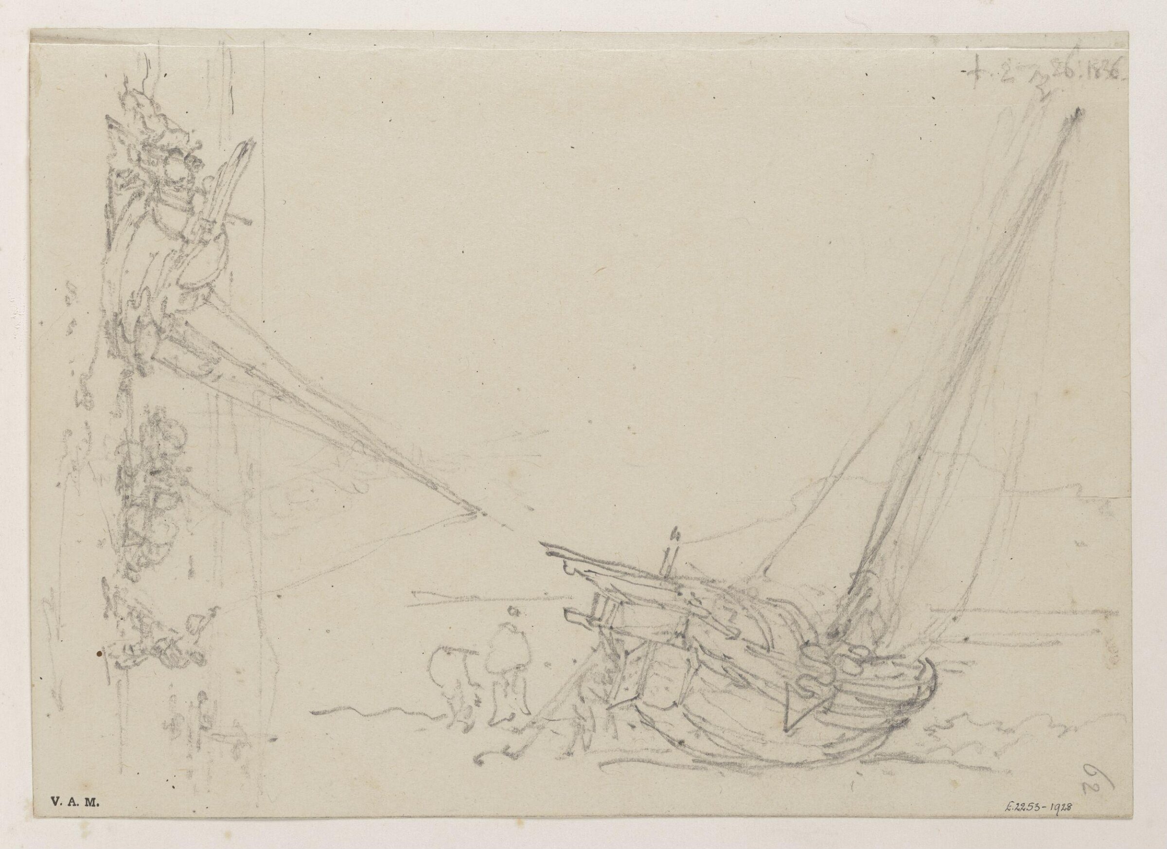 Drawing, George Chinnery, 19th century