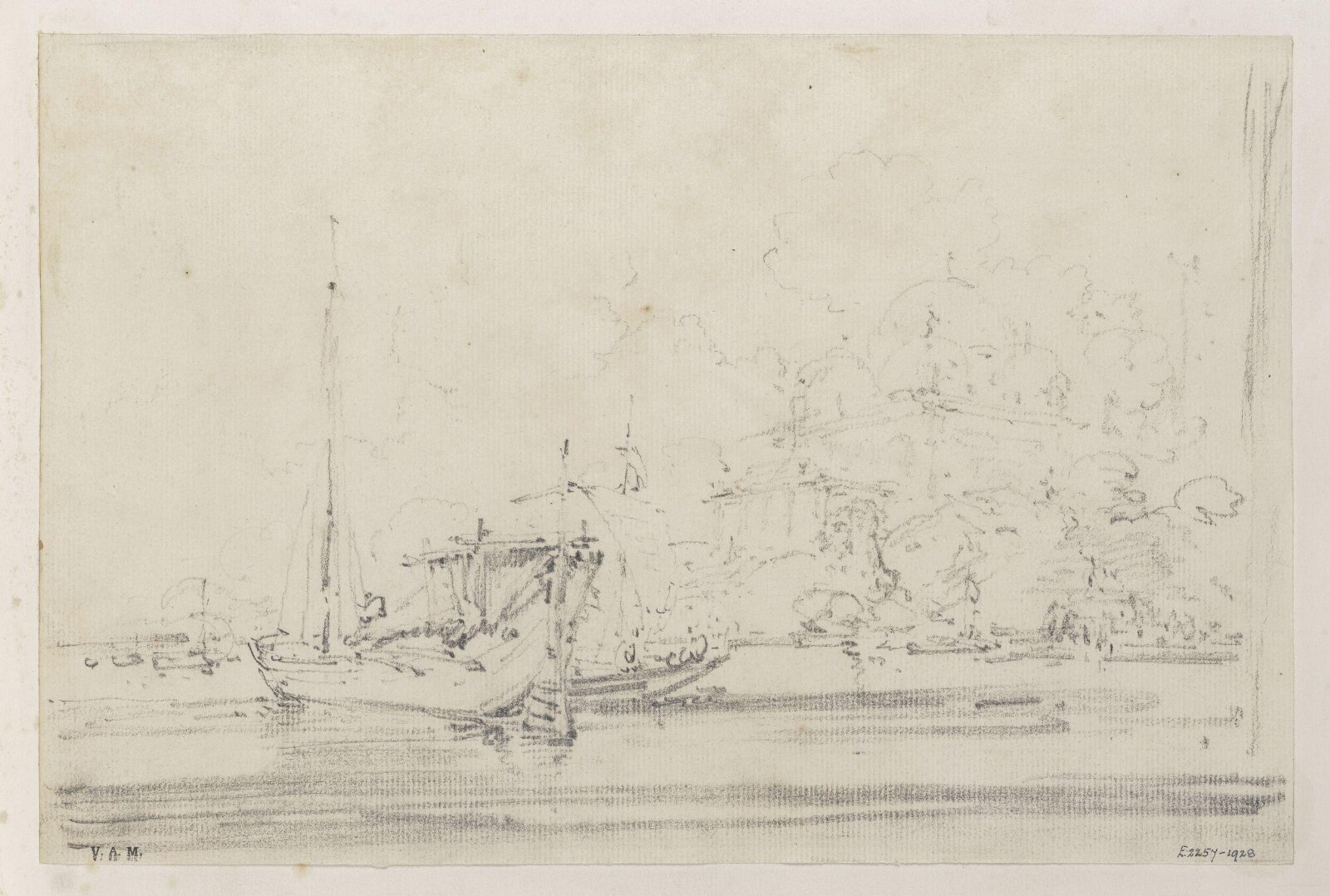 Drawing, George Chinnery, 19th century